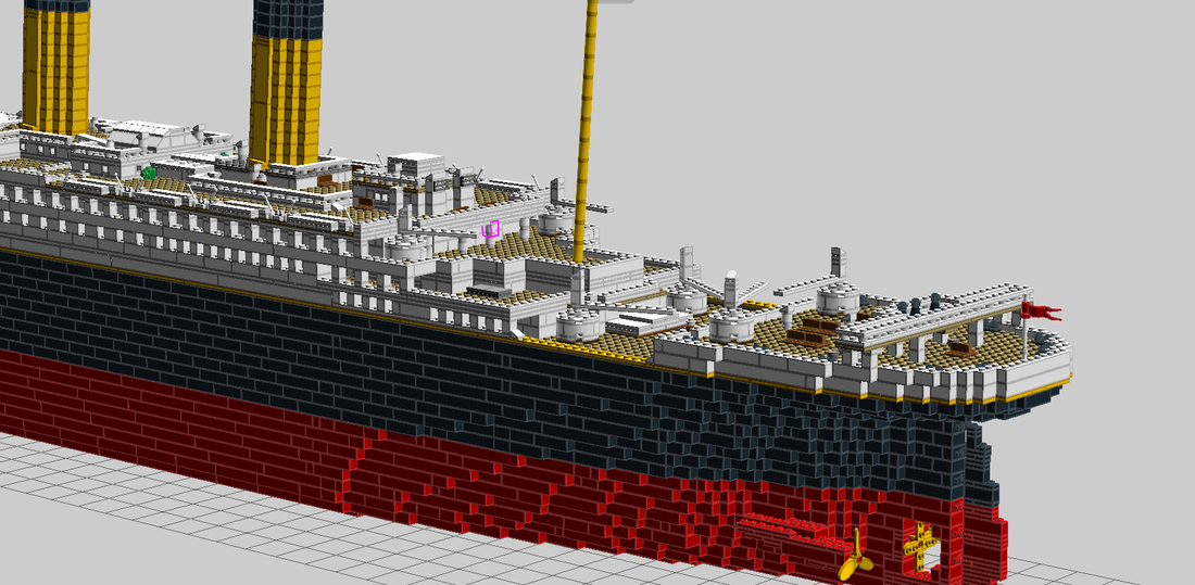 RMS Titanic 7ft Model - Hägerman's Ships